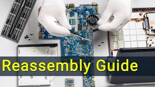 Acer Aspire ES1532G ES1533 ES1572 Laptop Reassembly Guide [upl. by Enirok]