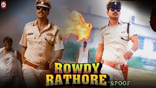 Rowdy Rathore Movie Spoof  Akshay Kumar  Mazak Mazak Me [upl. by Arekahs414]