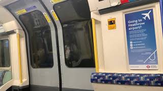 Journey on the Piccadilly Line from Holborn to Leicester Square [upl. by Aical401]