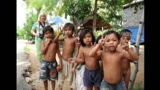 CAMBODIA  SIEM REAP  NATIVE VILLAGE NEAR ANGKOR [upl. by Yleme192]