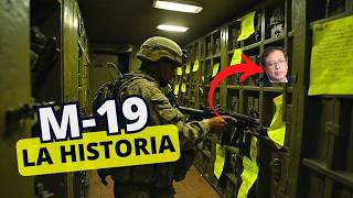 La HISTORIA del M19 La guerrilla de GUSTAVO PETRO [upl. by Rand]