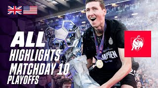 ALL HIGHLIGHTS MATCHDAY 10 👀⚽ Jupiler Pro League PlayOffs 2324 [upl. by Surdna]