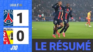 Paris SaintGermain  RC Lens  10  Le Résumé  Ligue 1 202425 [upl. by Munster]