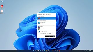 How to Open PDF Files on Windows 11 [upl. by Acireit]