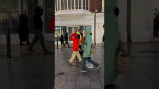 Evening walk around Grafton Street explore busking tour travel [upl. by Asilrac]