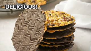 How to make Vegan Florentines [upl. by Kirit317]