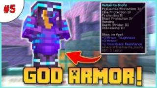 FINALLY I MAKE A GOD ARMOR  MINECRAFT SURVIVAL 5 [upl. by Merritt919]