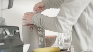 Isopure Low Carb  For dedication that makes a difference [upl. by Pacien]