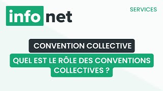 Quel est le rôle des conventions collectives  aide tuto explication [upl. by Namharludba]