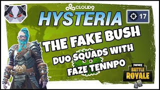 Hysteria  Fortnite Battle Royale  Season 5  Duo Squads with FaZe Tennp0 [upl. by Aleunamme]