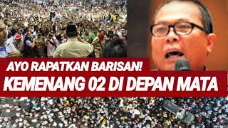 AROMA KEMENANGAN 02 DI DEPAN MATAAYO RAPATKAN BARISANCATATAN WARTAWAN SENIORPILPRES 2019JOKOWI [upl. by Euqirat]