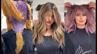 Increíbles Transformaciones de Cabello por Mounir  Amazing Hair Transformation by Mounir [upl. by Darcey720]