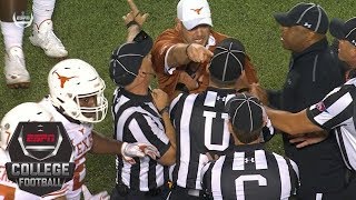 Tempers flare in Oklahoma States upset of Texas  College Football Highlights [upl. by Reinhardt]