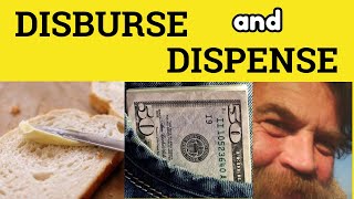 🔵 Disburse and Disperse  Disburse Meaning  Disperse Examples  Disburse Defined [upl. by Pollie]