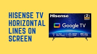 How to Fix Hisense TV Flickering Screen  6 Solutions [upl. by Sandberg]