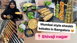 Best sheekh kebabs in Shivaji Nagar  Mumbai style sheekh with paratha starting 30₹ [upl. by Nosirrah390]