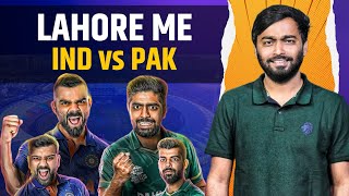 INDvsPAK match in Lahore Gaddafi Stadium  PCB schedule INDvsPAK match in Champions Trophy 2025 [upl. by Ettenajna]