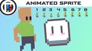 Aseprite Tutorial  How to Create an Animated Game Sprite [upl. by Bradstreet]