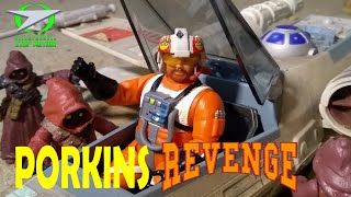 STAR WARS PORKINS Revenge at Tosche Station  Episode 9 Stop Motion [upl. by Ailuy]