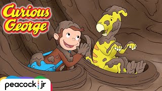 Lost Baby Dinosaur  CURIOUS GEORGE [upl. by Quiteris]