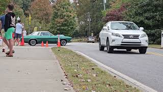 Cars Leaving Car Show 2024 Chastain Park Auto Show Atlanta [upl. by Anitsirk]