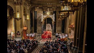 10th Anniversary of Summorum Pontificum  Solemn Pontifical Mass at the Throne [upl. by Winnick]