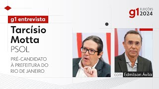 Edimilson Ávila entrevista Tarcísio Motta PSOL  Eleições municipais [upl. by Aivartal]