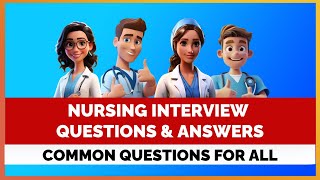 NURSING INTERVIEW QUESTIONS AND ANSWERS 2024  MIHIRAA [upl. by Xantha]