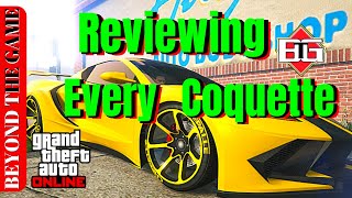 ALL Invetero COQUETTES  Review Customizations Road amp Speed Test  GTA Online [upl. by Lilla167]