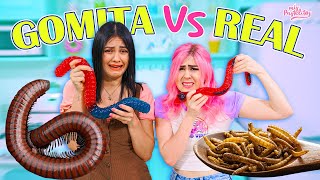 COMIDA DE GOMITA VS COMIDA REAL  MIS PASTELITOS [upl. by Cherida]