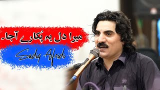 Sadiq Afridi New Song Mera Dil Ye Pukare Aaja صادق آفری song poshtosong tiktokvideo [upl. by Edrock]