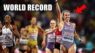 Keely Hodgkinsons Huge 800m World Record Attempt  2023 Liévin World Indoor Tour [upl. by Yngad]