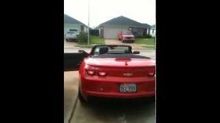 2012 camaro ss convertible with muffler delete [upl. by Aetnahs]