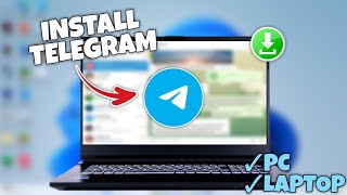 How to Install Telegram on Your PC or Laptop  Full Tutorial [upl. by Liva880]