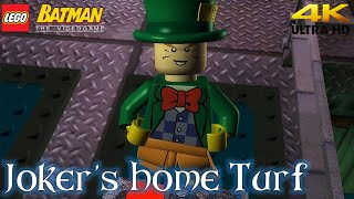 Lego Batman Story Jokers Home Turf Walkthrough 4K [upl. by Millman]