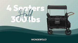 WonderFold Wagon  Holds up to 300 lbs [upl. by Scheider]