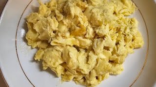 Cantonese scrambled eggs my way Best eggs ever [upl. by Hakkeber732]