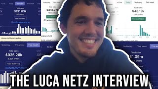 The Luca Netz Interview  eCommerce Mogul [upl. by Alleacim]