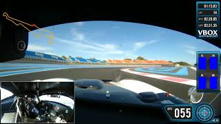 Calum Lockie Daytona Cobra fastest lap Paul Ricard 31 03 19 [upl. by Llecram]