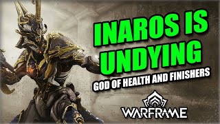 The Sand GOD Is Invincible Inaros Prime Build  Warframe 2024 [upl. by Aerbua905]