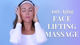 Lifting Face Massage  No Talking [upl. by Elreath]