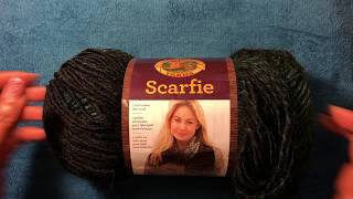 Scarfie Yarn Review  Lion Brand [upl. by Shu]