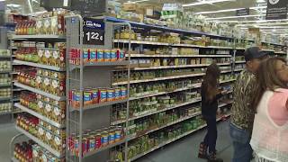 Shopping Inside Walmart  Labelle Florida [upl. by Licko]