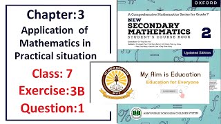 Exercise 3B Question 1 – Overview Discount GST Commission – APS Math Class 7 [upl. by Lehcar615]