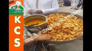 Mini Samosa With Orange And Yellow Chatni  Karachi K Mashoor  King Chef Shahid Jutt GA Pakistan [upl. by Stockmon139]