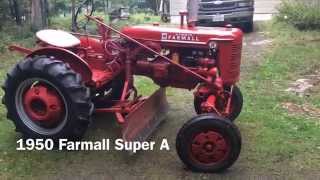 Farmall Super A 1950 [upl. by Namsu153]