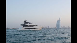 NEW CRANCHI 78 YACHT IN DUBAI MARINA [upl. by Ueihttam]