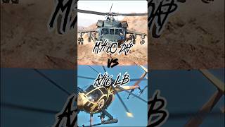 MH60 DAP VS AH6 helicopter aviation army goarmy militaryaviation edit usa plane avgeek us [upl. by Nanyt523]