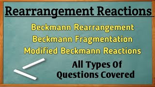 Beckmann RearrangementBeckmann FragmentationMechanismTricks With Examples In Hindi [upl. by Yam]