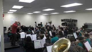 AGA of Broward Middle School Concert Band Rehearsal April 2019 [upl. by Haronid]